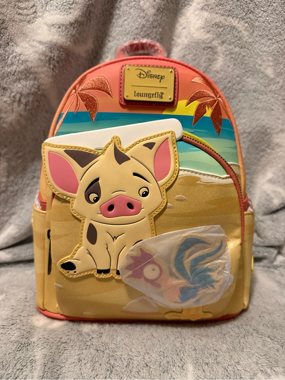 Disney Moana Pua & Hei Hei Loungefly Mini Backpack
